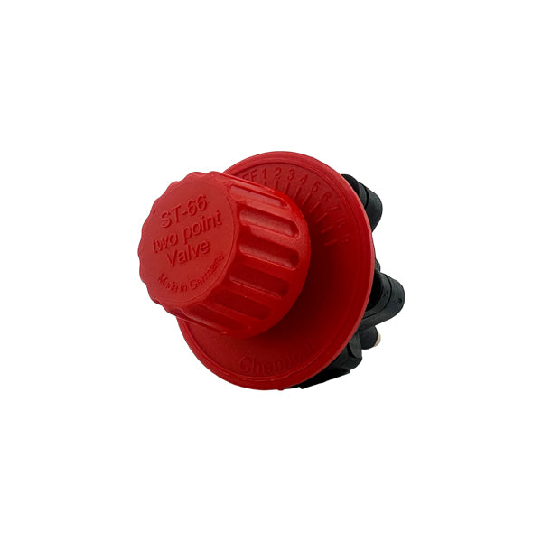Ehrle Chemical metric valve 2-way ST66 red - 2014