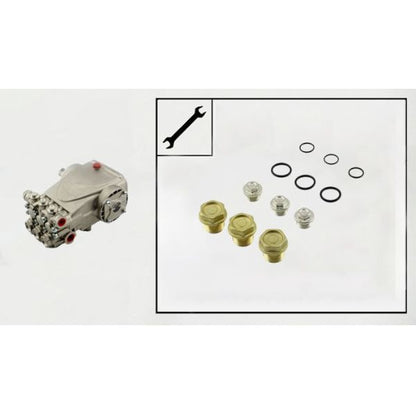 Ehrle Pump Valve Plugs Kit For HSC 923, HD 1140, HD 1240 - 361333
