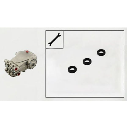 Ehrle 15mm Oil Seals For KD 1140, HD 1240, HSC 923 - 361334