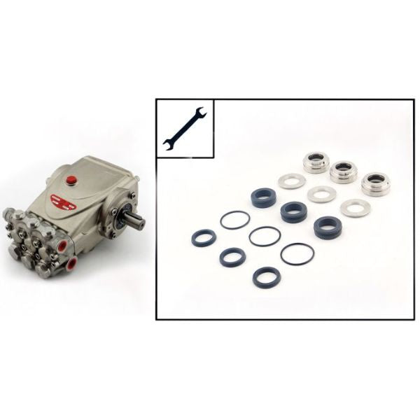 Ehrle KD 1140 Water Seal Kit 20mm With Leakage Rings For Hot Water upto 85°C - 361404