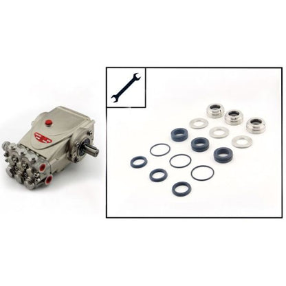 Ehrle KD 1140 Water Seal Kit 20mm With Leakage Rings For Hot Water upto 85°C - 361404