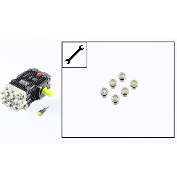 Ehrle Pump Valve Plug Kit For KS 823, HDE 840 - 571603