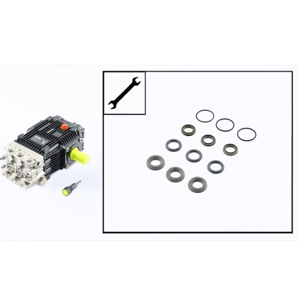 Ehrle Teflon Water Seal Kit 18mm For Hot Water upto 85°C For HDE 840, KS 823 - 571606