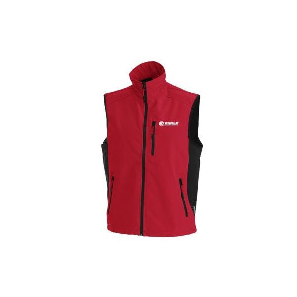 Red Sleeveless Jacket With White Ehrle Logo (S - 3XL)