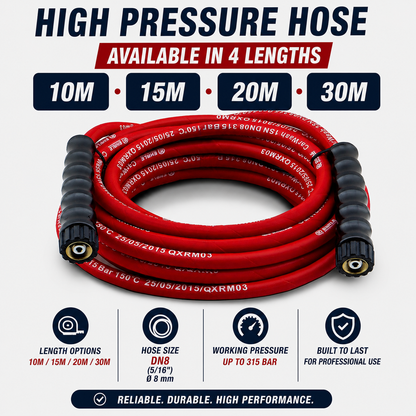 Genuine Ehrle High Pressure Hose DN08 315bar M22 150degC