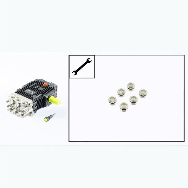 Ehrle Pump Valve Plug Kit For KS 823, HDE 840 - 571601