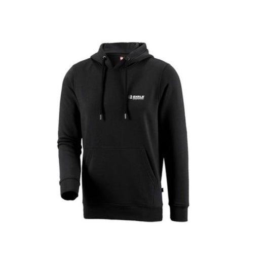 Black Hoodie with White Ehrle Logo (S - 6XL)