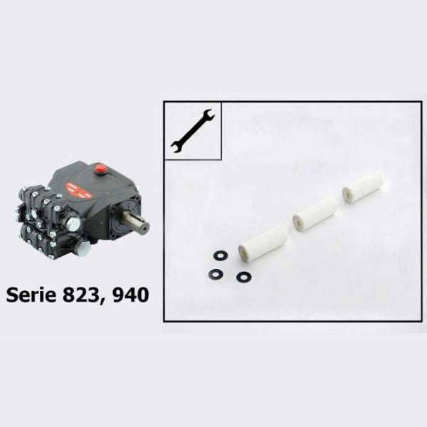 Ehrle HD 823 / 940 Ceramic Piston Kit 18mm