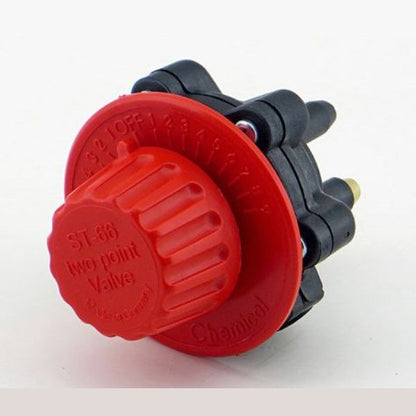 Ehrle Chemical metric valve 2-way ST66 red - 2014