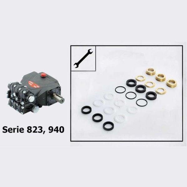 Ehrle HD 823 / 940 Water Seal Kit 18mm Inc Leakage Rings